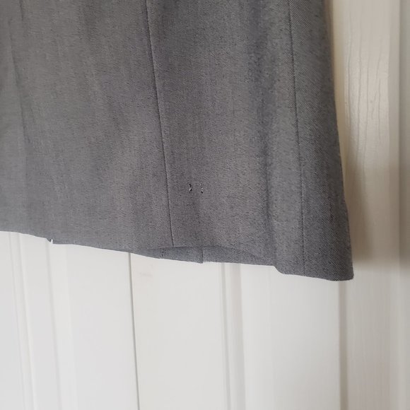 Anne Klein Gray Skirt - Pencil/A-line- Size 8 - Picture 7 of 15